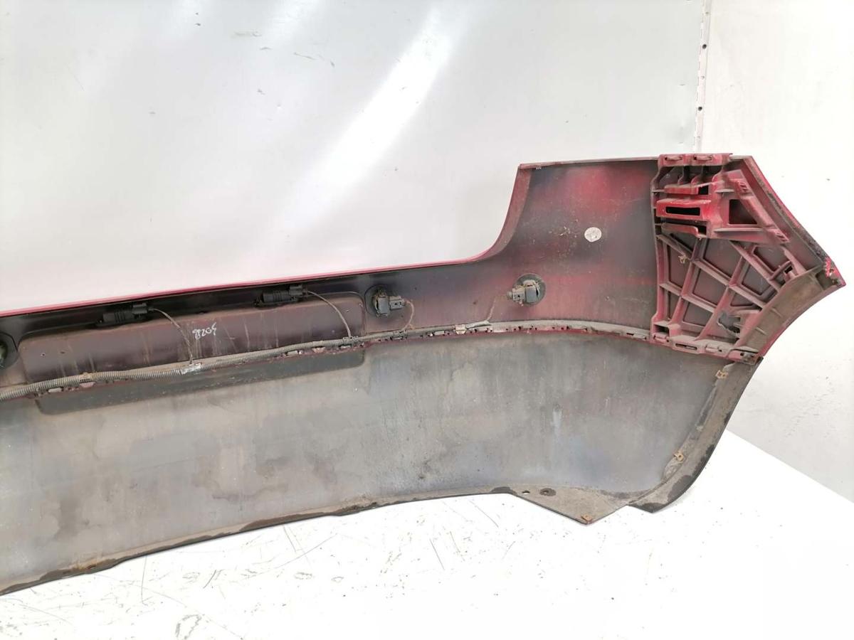 VW Golf V original Stoßstange Stoßfänger hinten LY3D Tornadorot BJ04